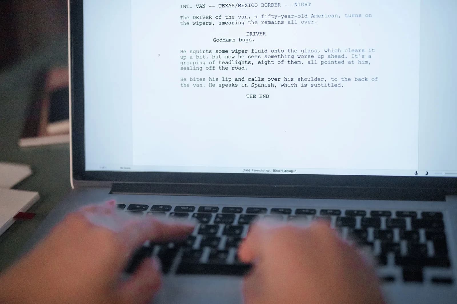 Espace de travail avec article en cours d'optimisation SEO on page